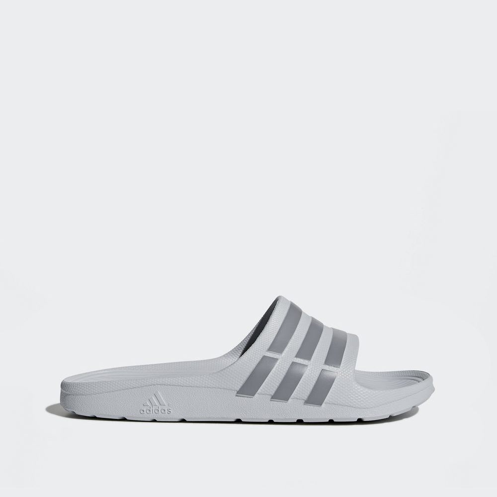 Adidas Duramo Slides - παντοφλες ανδρικα - Μαυρα/Γκρι,Μέγεθος: EU 36 – 54 2/3 (842GPJVS)